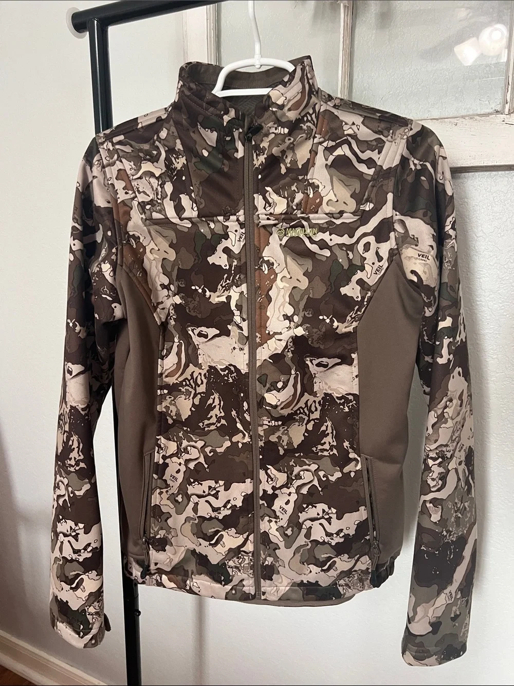 Youth Magellan Outdoors Brown and Tan Camouflage Utility Jacket